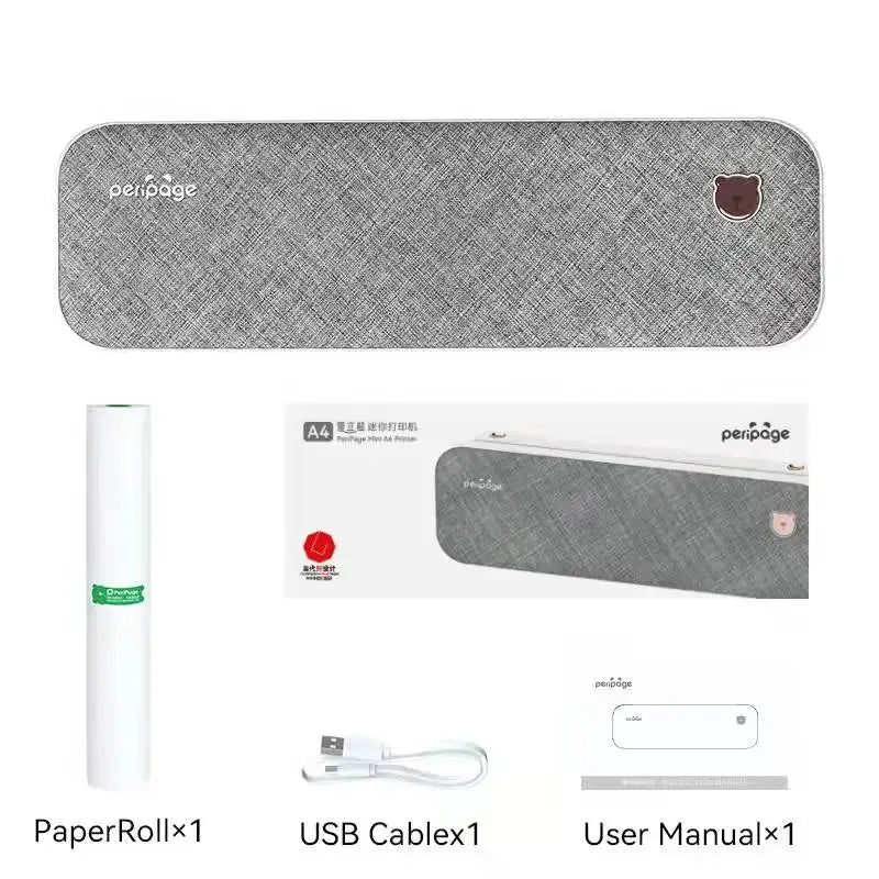 A4 Thermal Wireless Printer Black Luxe Lifestyle