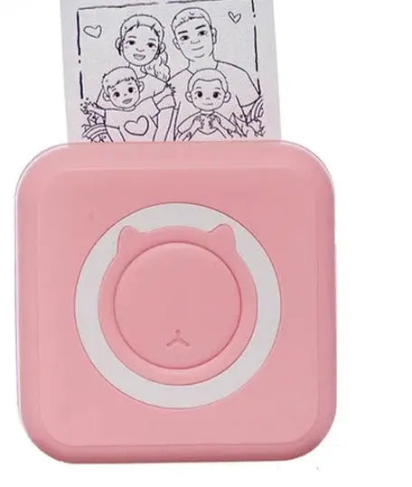 Portable Mini Printer Black Luxe Lifestyle