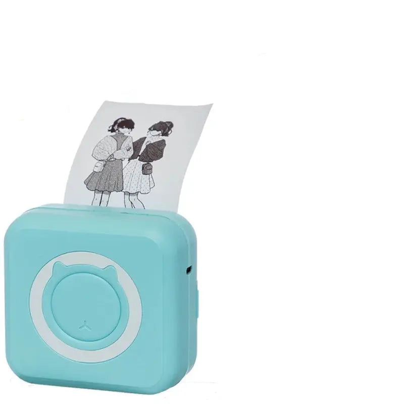 Portable Mini Printer Black Luxe Lifestyle