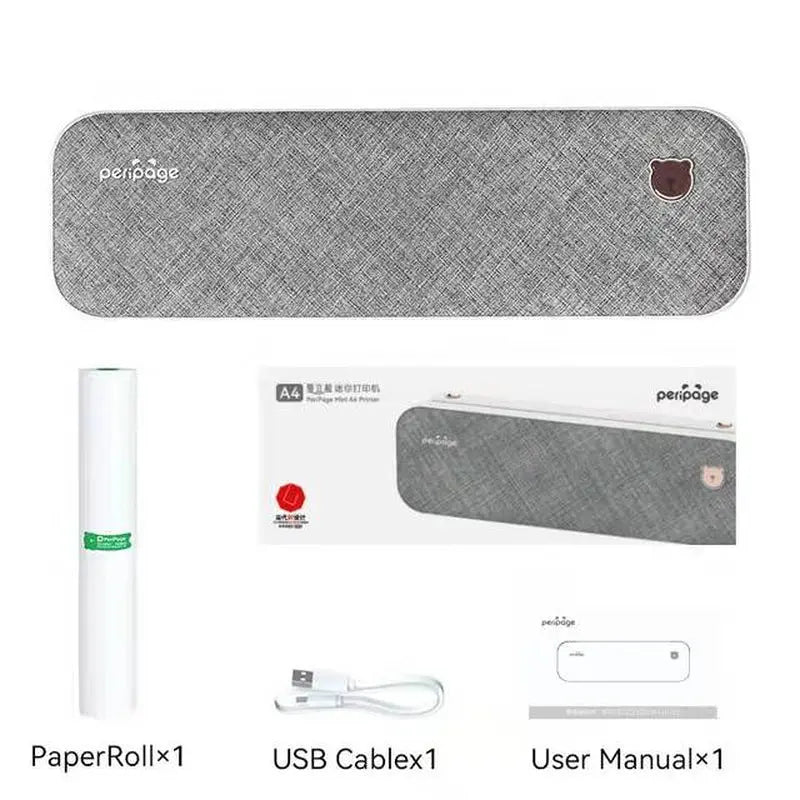 A4 Thermal Wireless Printer Black Luxe Lifestyle